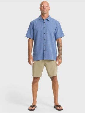 Quiksilver’ Waterman Collection Island Jungle’ Shirt  Brand New With Tag Sz Sm